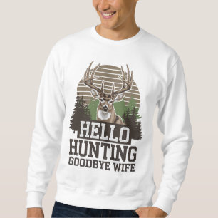 Hej Hunting Adjö, fru Lång Ärmad Tröja