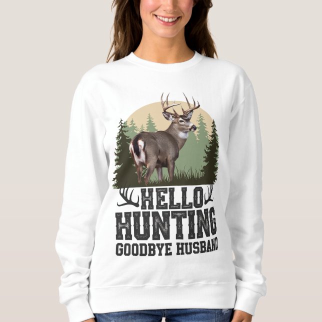 Hej Hunting Adjö Make T Shirt (Framsida)