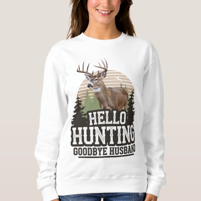 Hej Hunting Adjö Make T Shirt (Framsida)