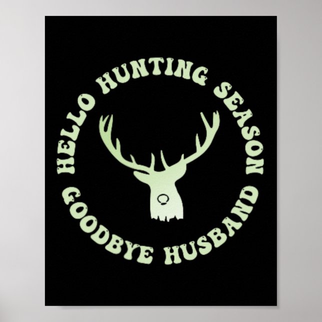 Hej Hunting Season Adjö Husbynd 7 Poster (Framsidan)