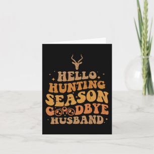 Hej Hunting Season Bra Kort