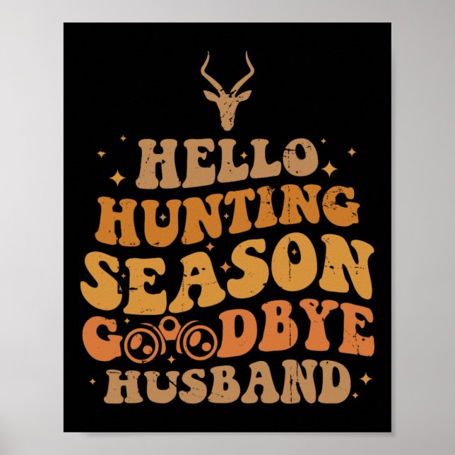 Hej Hunting Season Bra Poster (Framsidan)