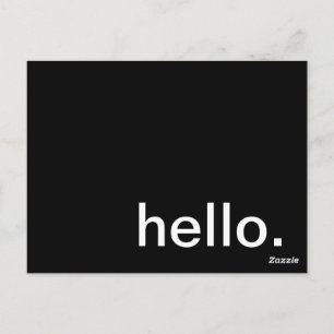 hej, hur går det? vykort