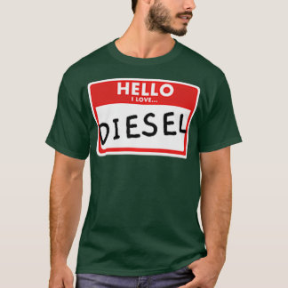 Hej I Kärlek Diesel Diesel Roll Coal Power 4X4 T Shirt