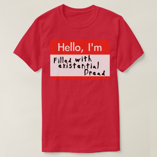 Hej-ID med befintlig lucka T Shirt (Design framsida)