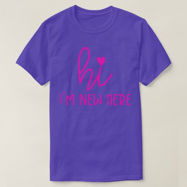 Hej Im New hit T Shirt (Design framsida)