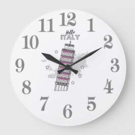 Hej Italien Stor Klocka