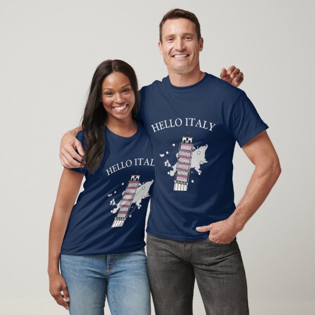 Hej Italien T Shirt (Unisex)