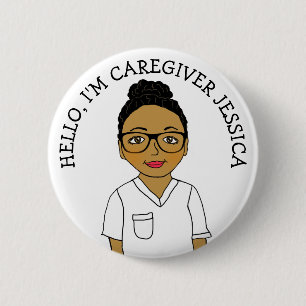 Hej, jag är Caregiver Add Namn Knapp