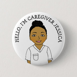 Hej, jag är Caregiver Add Namn Knapp