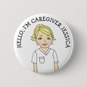 Hej, jag är Caregiver Add Namn Knapp