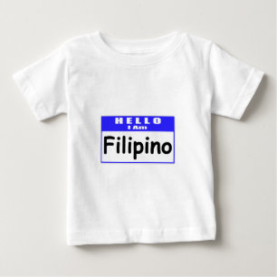 Hej, jag är Filipino... Namnnummer Tee