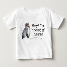 Hej! Jag är Hoppin! Rockhopper Penguin Shirt