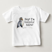 Hej! Jag är Hoppin! Rockhopper Penguin Shirt