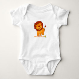 Hej jag är Little One – Söt Baby Lejon Kids T Shirt
