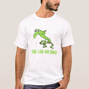 Hej jag är Mr Frog Psychicpebbles Smiling Friends T Shirt