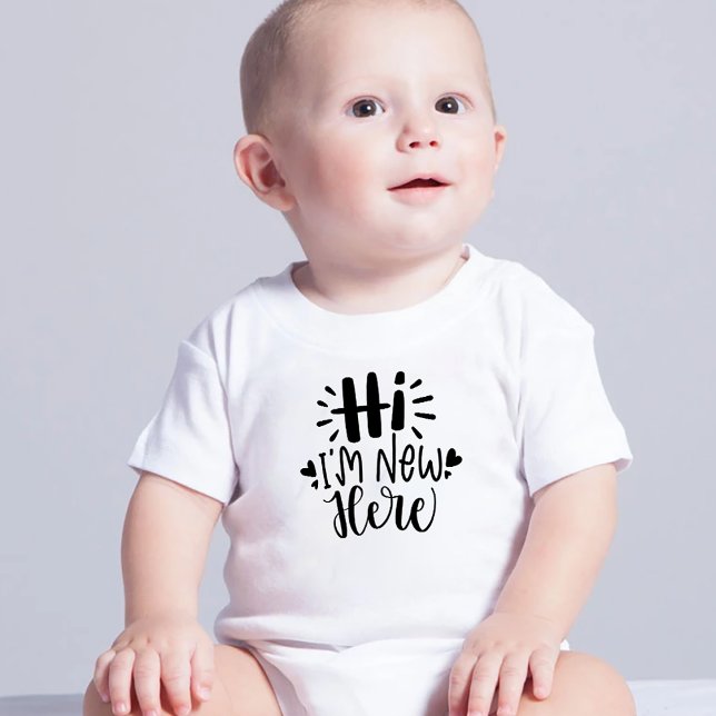 Hej, jag är New hit Lusny Baby Bodywear One-Biet T Shirt (Skapare uppladdad)