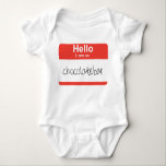 Hej...jag är "Så Chocolate Pub", baby Tee Shirt<br><div class="desc">Hur är det med choklad pub? Med denna enda biet-baby-garanti,  eller en krångare som de kallar den,  kommer varje baby att bli så fullkomligt och förfärligt choklad pub!</div>