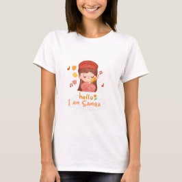 Hej, jag är Samira - Cute Aesthetic T-Shirt
