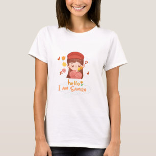Hej, jag är Samira - Cute Aesthetic T-Shirt