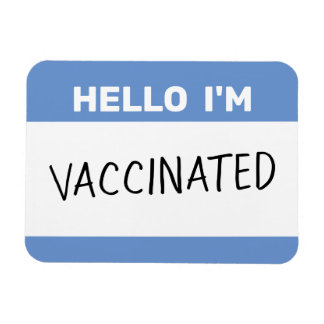 Hej jag är vaccinerad magnet