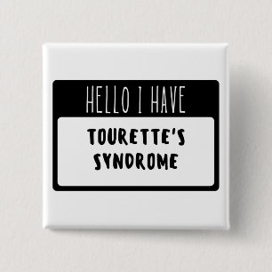 Hej jag har Tourettes syndrom Knapp