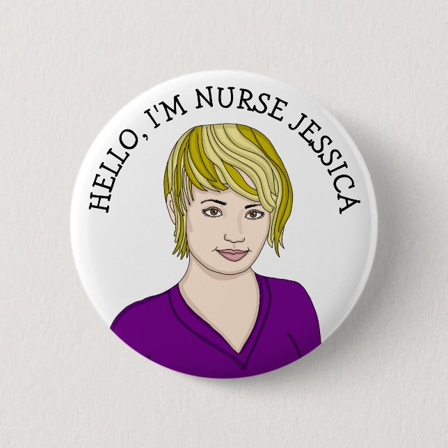 Hej, jag heter Nurse Add Namn Button Knapp (Framsida)