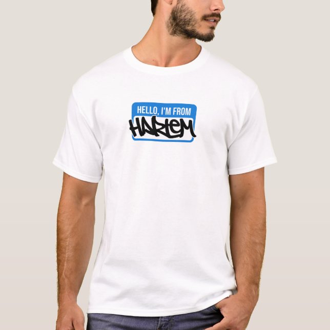 Hej, jag kommer från - Harlem T Shirt (Framsida)
