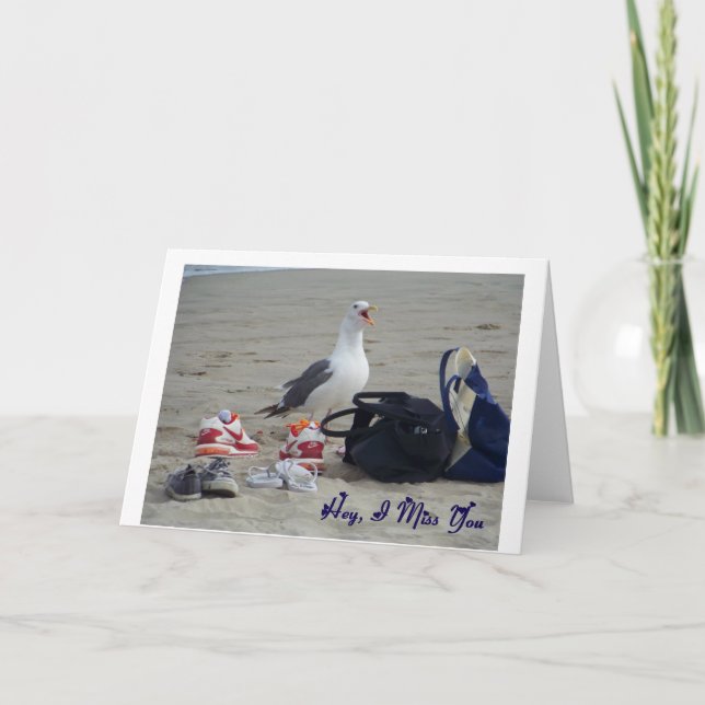 Hej, jag saknar dig_ Card_by Elenne Boothe Kort (Framsida)