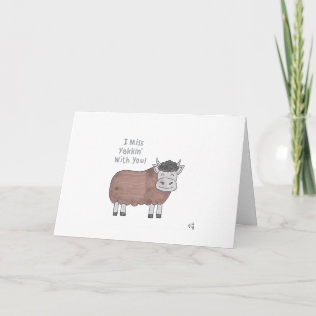Hej, jag saknar Yakkin med ditt kort (Framsida)