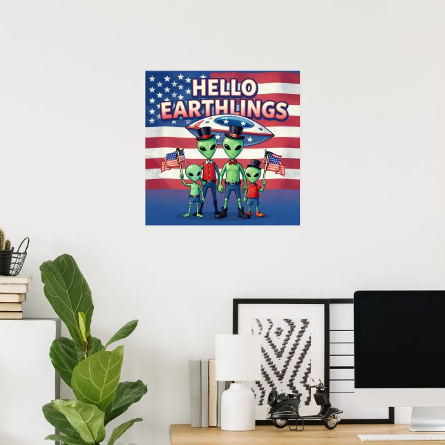 Hej Jordbor Poster (Hemmakontoret)