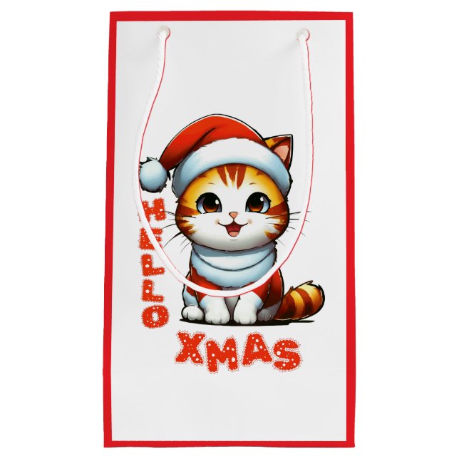 Hej Julafton - Klädjulkatt i en juldräkt (Framsidan)