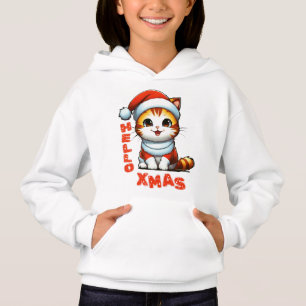 Hej Julafton - Klädjulkatt i en juldräkt T Shirt