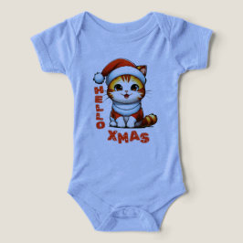 Hej Julafton - Klädjulkatt i en juldräkt T Shirt