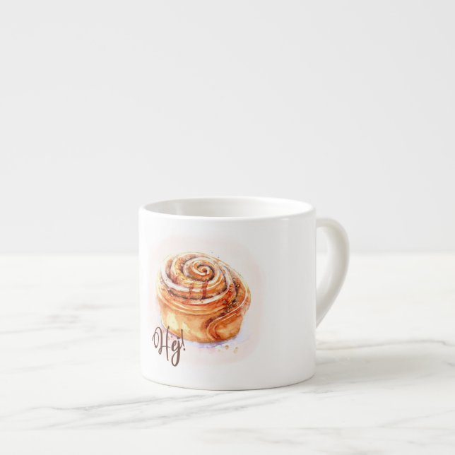 Hej! Kanelbullar Specialmugg Espressomugg (Framsida höger)