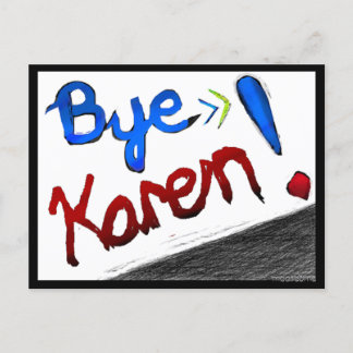 Hej, Karen! Vykort