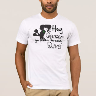 Hej, Kidney Cancer, du plockade fel diva v2 T-shirt