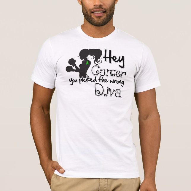Hej, Kidney Cancer, du plockade fel diva v2 Tröja (Framsida)