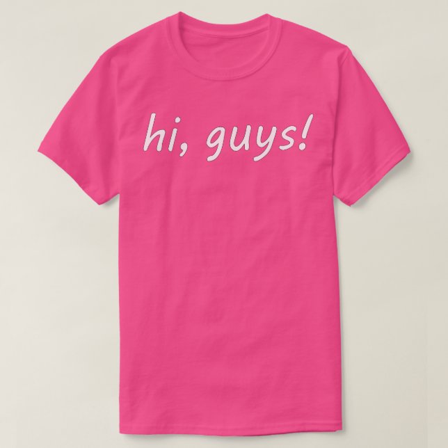 Hej killar t shirt (Design framsida)