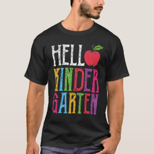 Hej Kinder Garten Första dagen i skola 1 T Shirt
