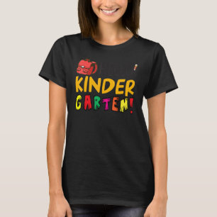 Hej Kinder Garten första skoldagen tillbaka till S T Shirt
