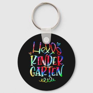 Hej Kindergarten-Back to school-gåvor till Teache Nyckelring