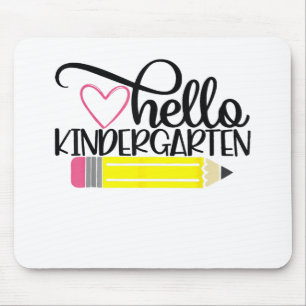 Hej Kindergarten Back to school Lärare Student Musmatta