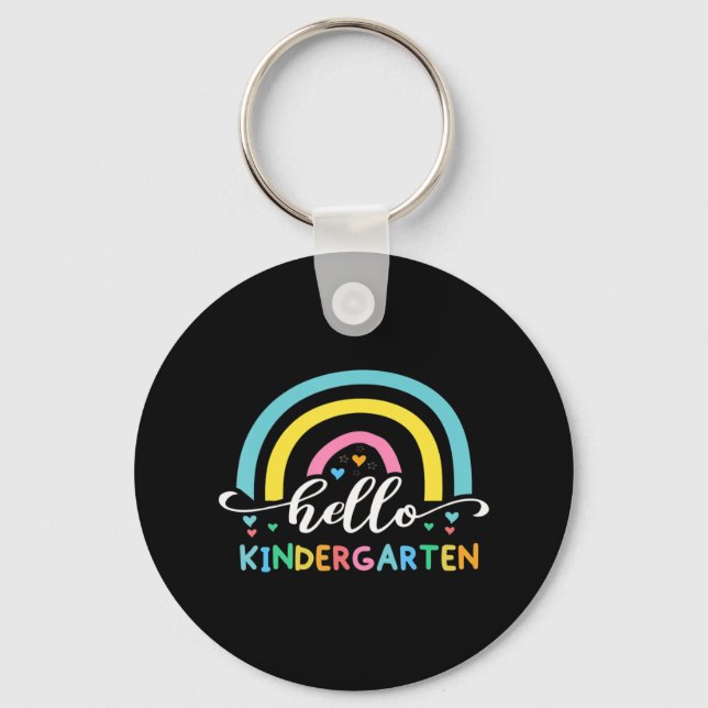 Hej Kindergarten Back to school Nyckelring (Framsida)