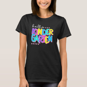 Hej Kindergarten Back to school Teacher Studen T Shirt