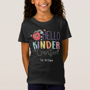 Hej Kindergarten Colorful Elementary School v2 T Shirt