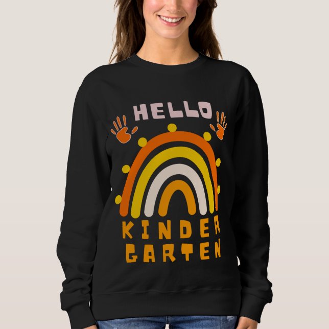 HEJ KINDERGARTEN - COOLA RAINBOW T SHIRT (Framsida)