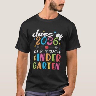 Hej Kindergarten första Kindergarten-dagen här T Shirt