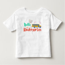 Hej Kindergarten, första skoldagen