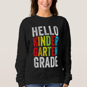 Hej Kindergarten Klass Första dagsläraren i T Shirt